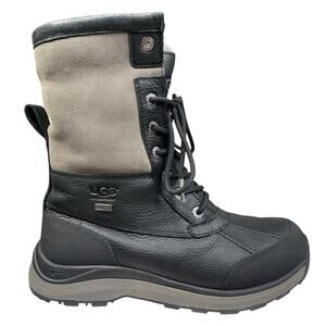 UGG Women’s Adirondack III Black Waterproof Winter Boot Size US 7.5